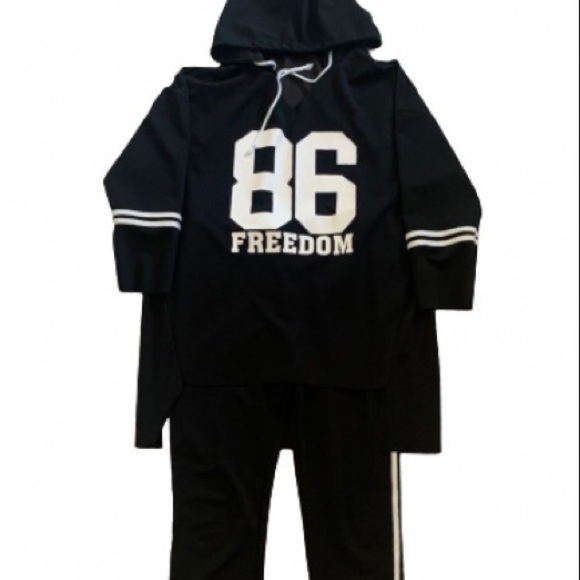 Fall High Low Hem Hoodie & Leggings Set - Picture 4 of 15